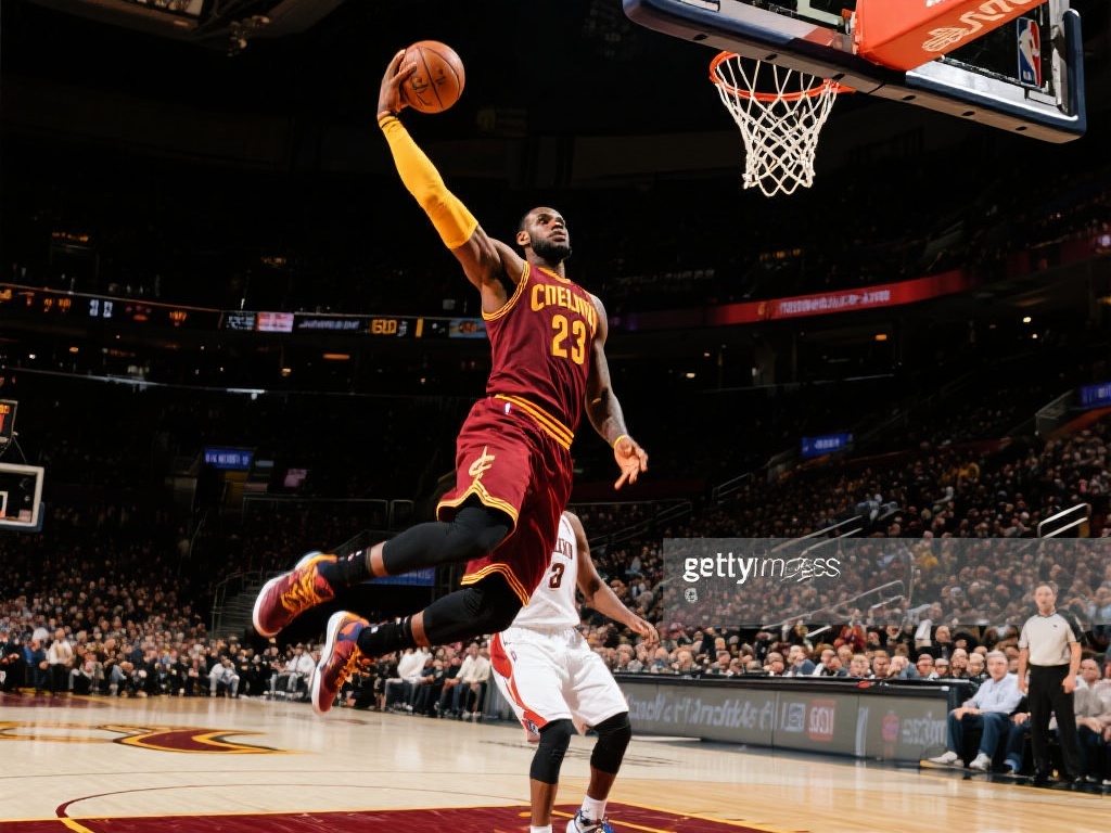 詹姆斯:实战扣篮无敌,历史最强第一人! 勒布朗·詹姆斯自进入NBA以来,就以惊人